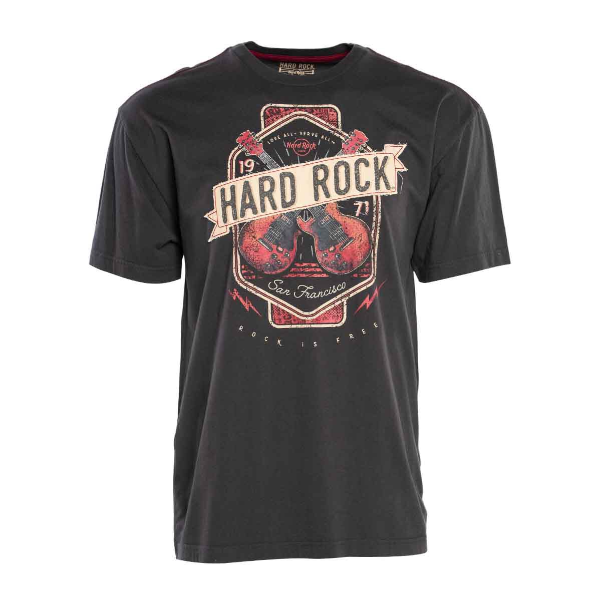 Hard Rock Cafe T-shirt Guam White Hard Rock Small Guahan
